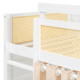 Wooden Bunk Bed with Storage | OROA Kids