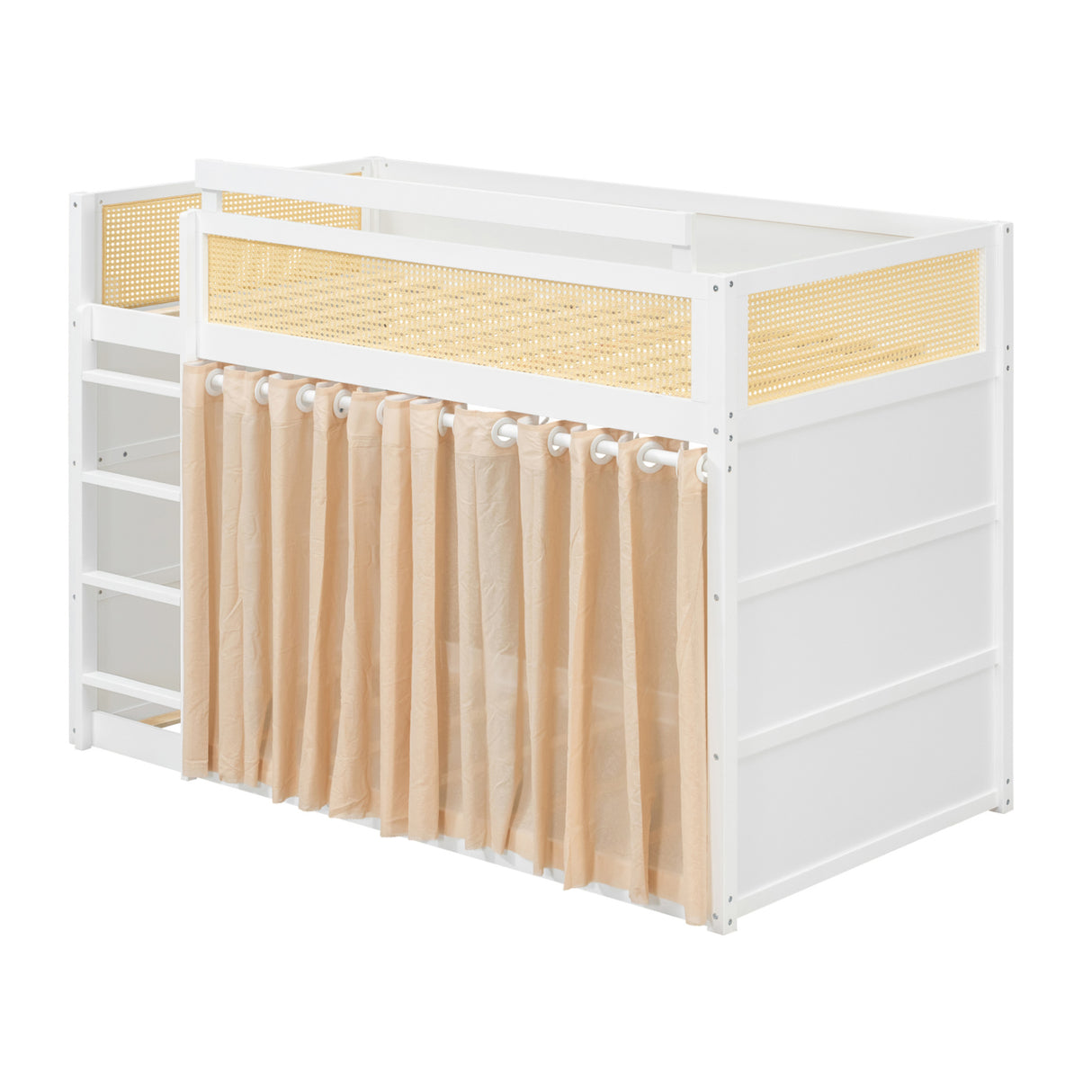 Wooden Bunk Bed with Storage | OROA Kids