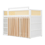 Wooden Bunk Bed with Storage | OROA Kids