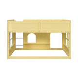 Yellow Full Size Loft Bed | OROA Kids