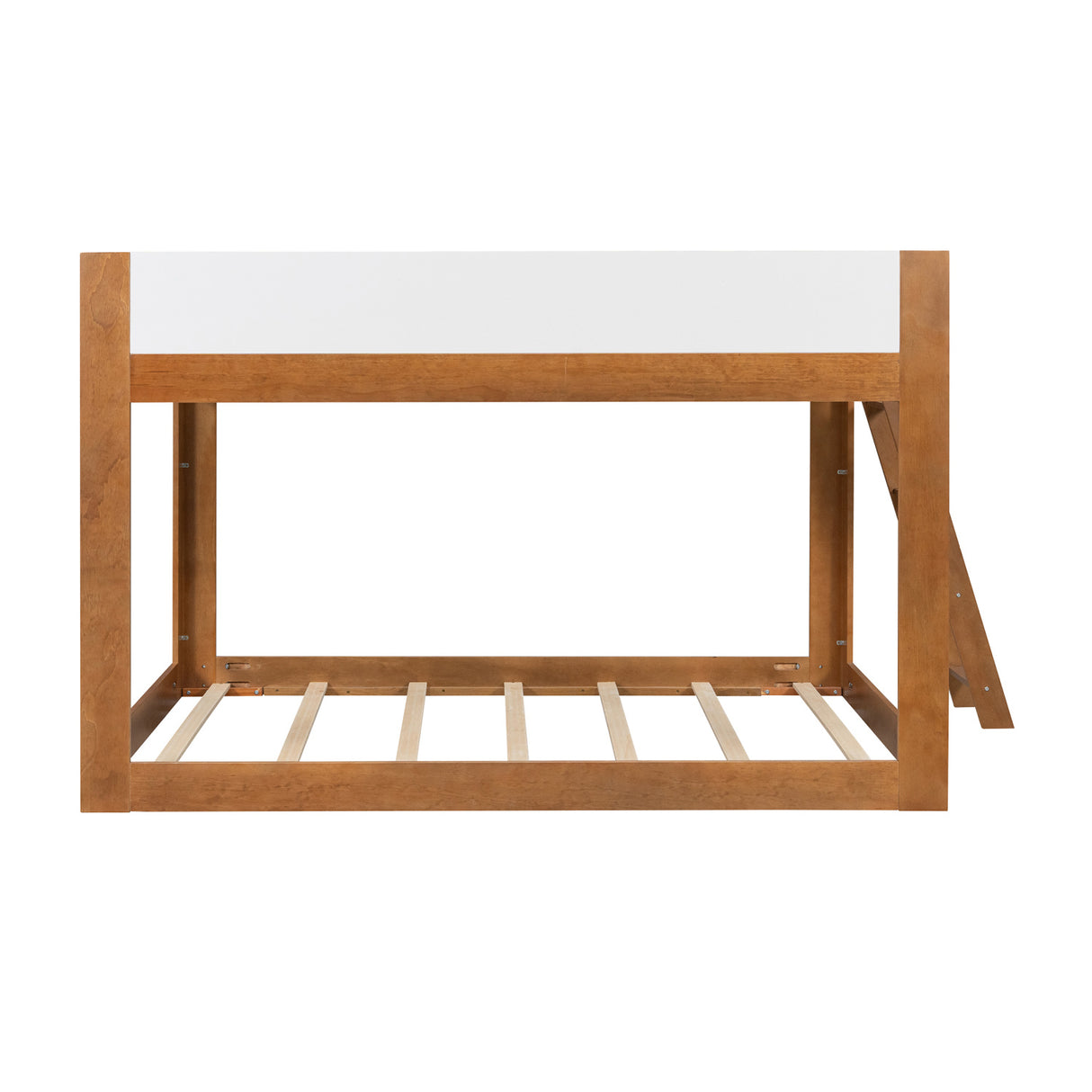 Queen Size Wooden Convertible Low Bunk Bed | OROA Kids