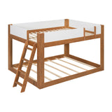 Queen Size Wooden Convertible Low Bunk Bed | OROA Kids