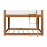 Queen Size Wooden Convertible Low Bunk Bed | OROA Kids