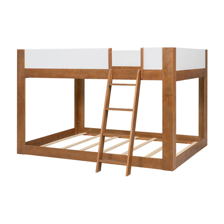 Queen Size Wooden Convertible Low Bunk Bed | OROA Kids