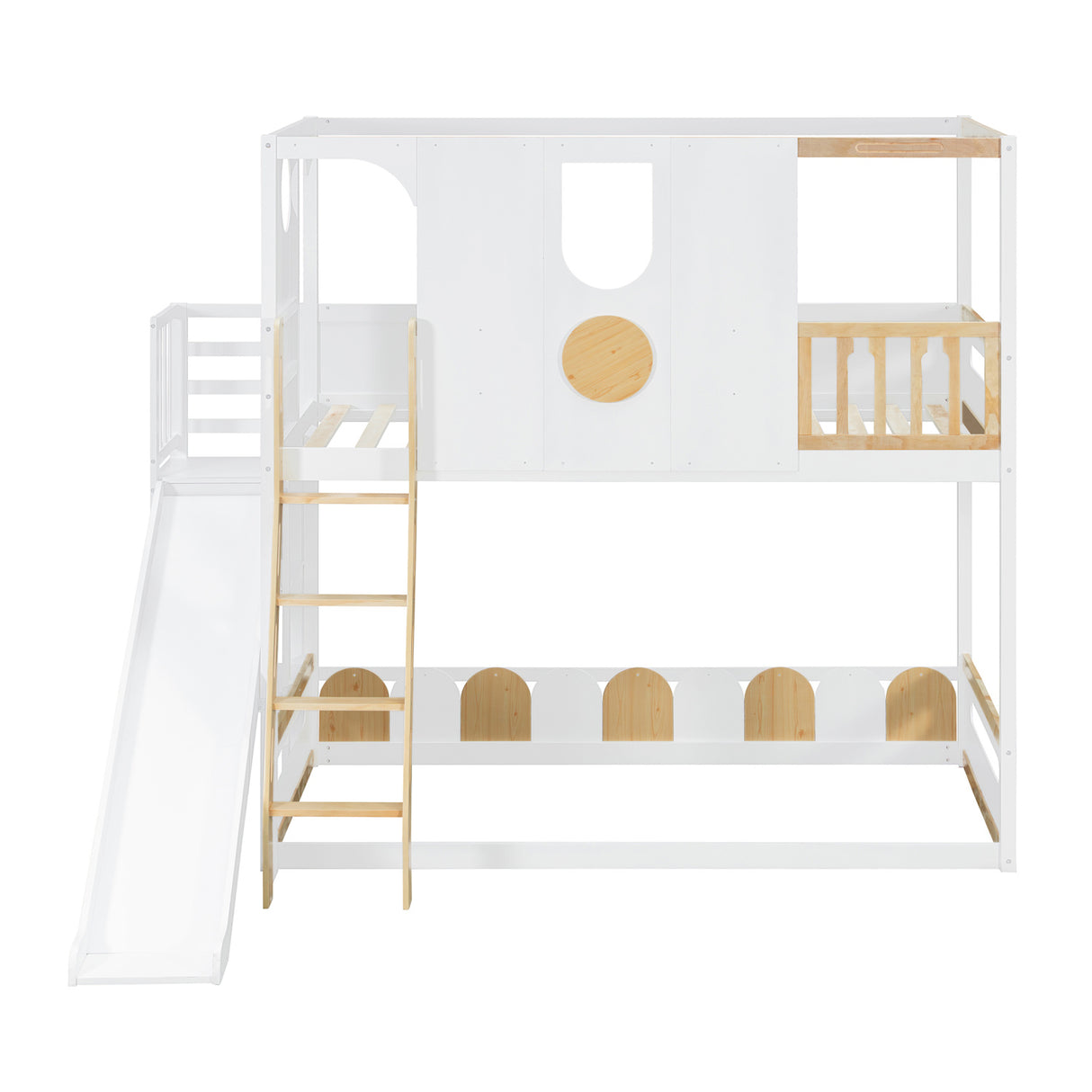 Twin Size Kids Loft Bed Play House Bunk Bed | OROA Kids