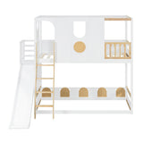 Twin Size Kids Loft Bed Play House Bunk Bed | OROA Kids