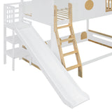 Twin Size Kids Loft Bed Play House Bunk Bed | OROA Kids
