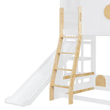 Twin Size Kids Loft Bed Play House Bunk Bed | OROA Kids