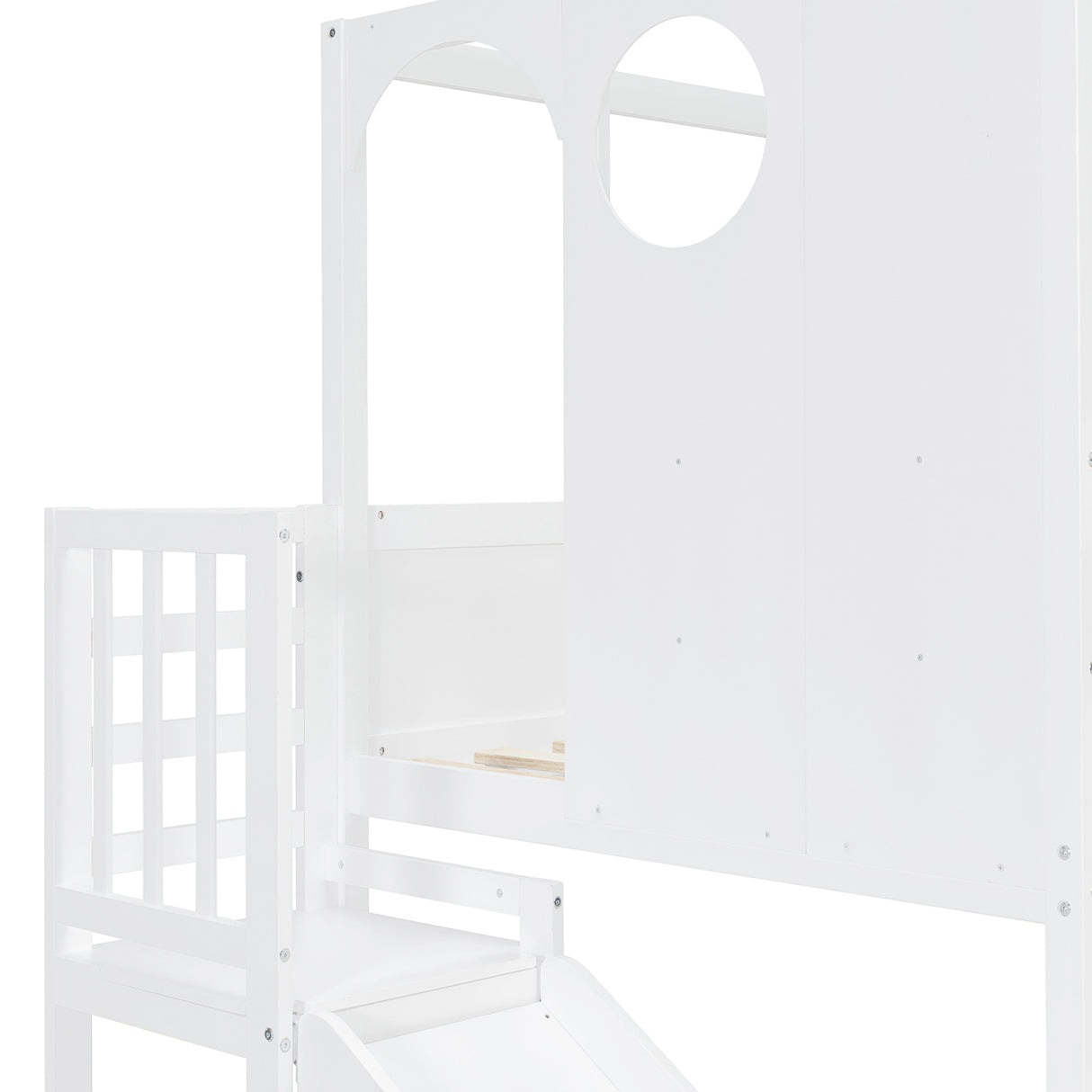 Twin Size Kids Loft Bed Play House Bunk Bed | OROA Kids