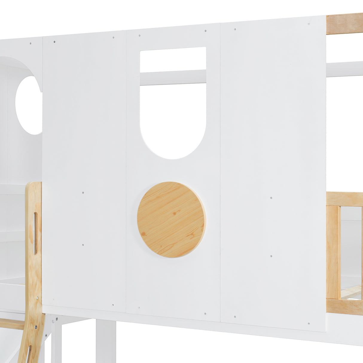 Twin Size Kids Loft Bed Play House Bunk Bed | OROA Kids