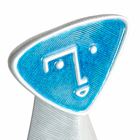 Stoneware Face Vase | Jonathan Adler Les Amis La Modèle | Oroa.com