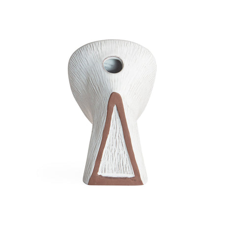 Green Glass Face Vase | Jonathan Adler Les Amis Le Surpris | Oroa.com