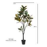 7' Faux Magnolia Tree - OROA
