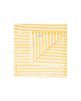 Marbella Yellow Striped Sand Free Beach Towel - OROA