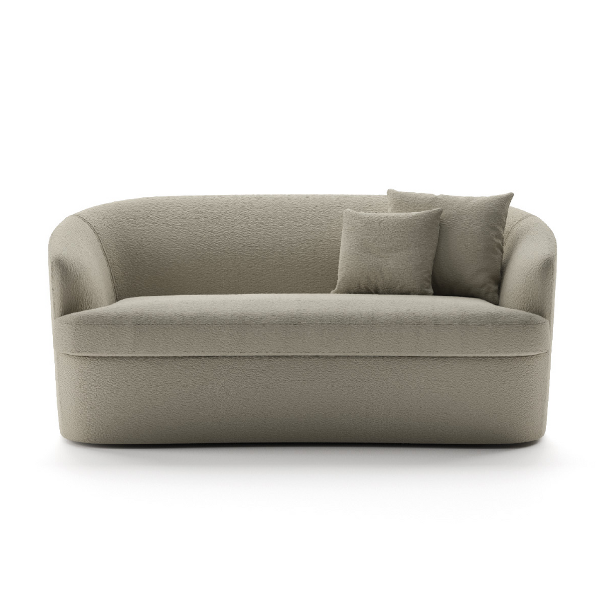 Curved Back Upholstered Sofa | Marac Ginevra