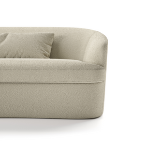 Curved Back Upholstered Sofa | Marac Ginevra