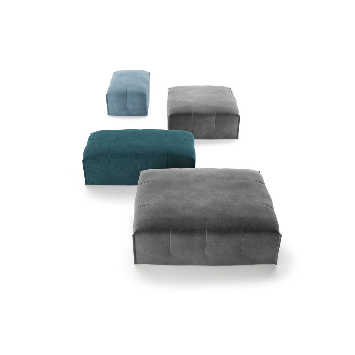 Upholstered Contemporary Ottoman | Marac Lain