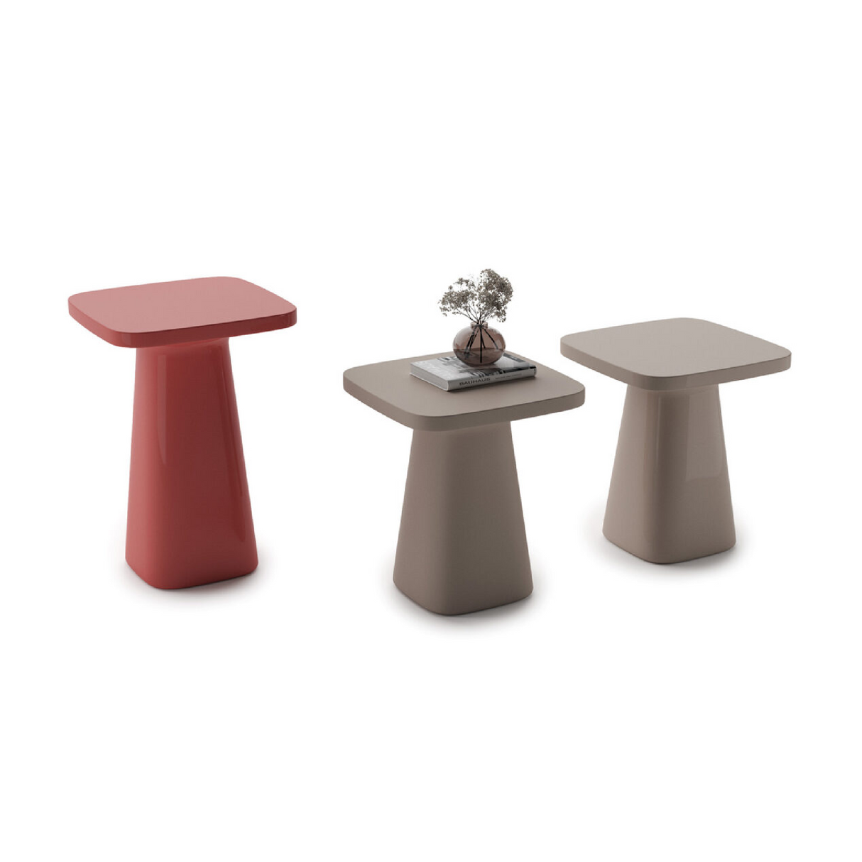 Lacquered Wood Side Table | Marac Mik