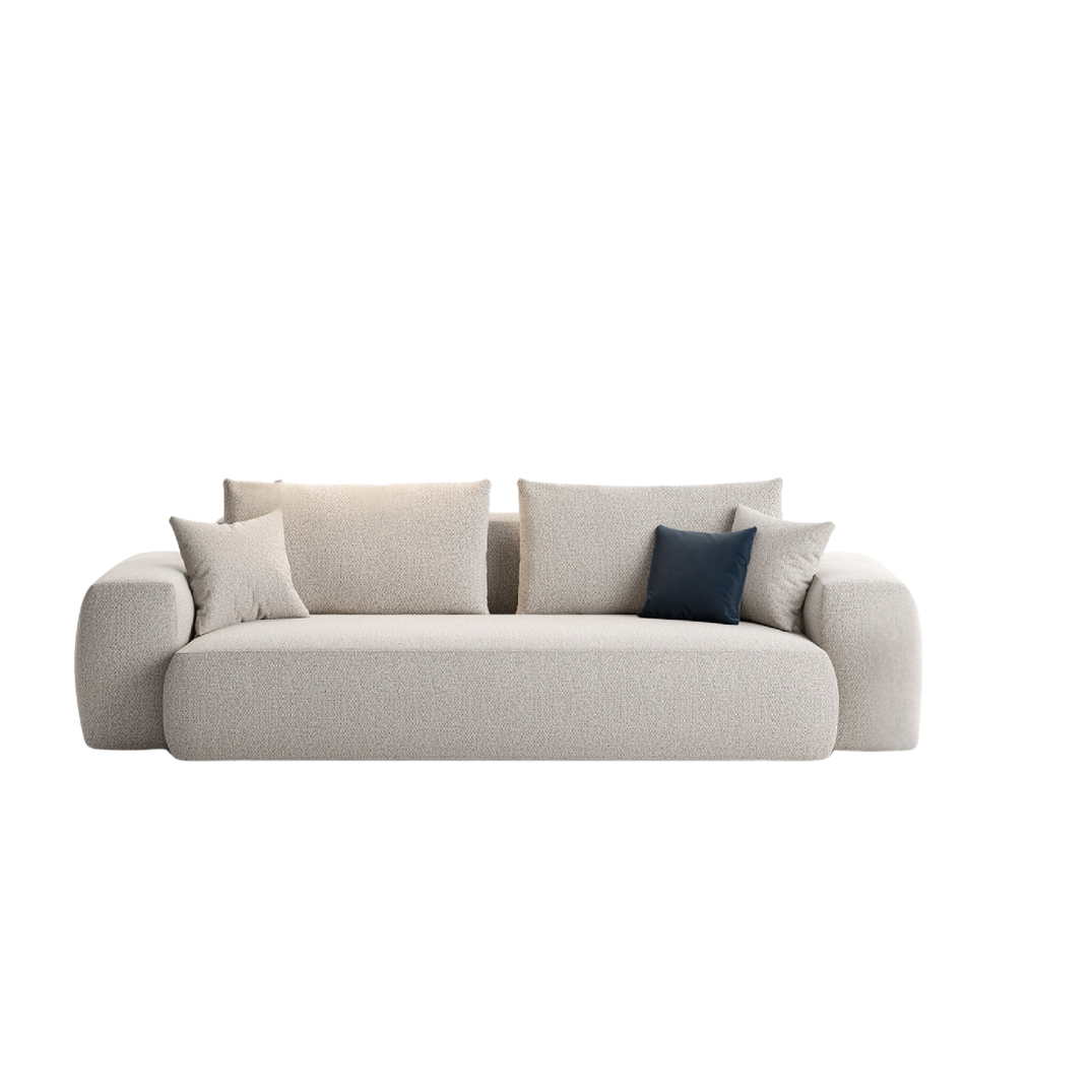 Cotton Lined 2-Seater Sofa | Marac Mistral | Oroa.com