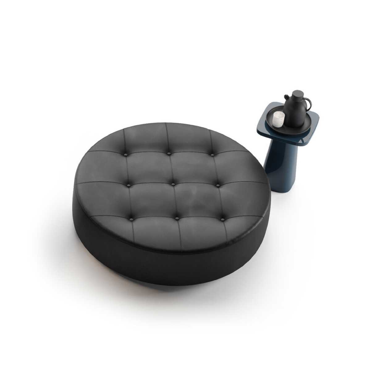 Tufted Round Ottoman | Marac Victor