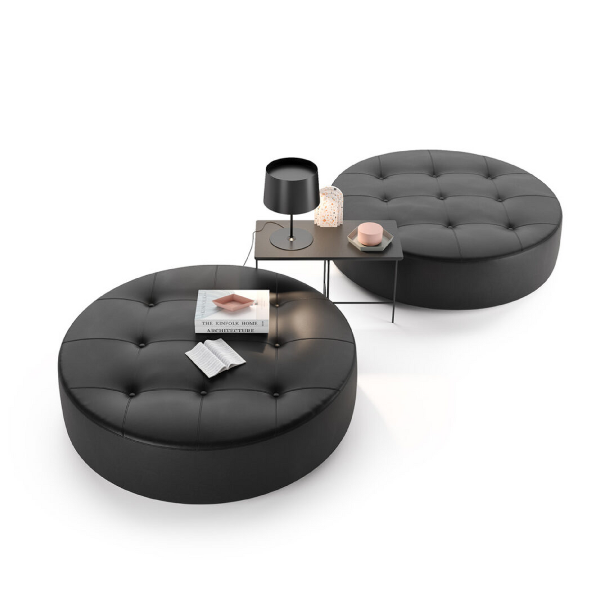 Tufted Round Ottoman | Marac Victor