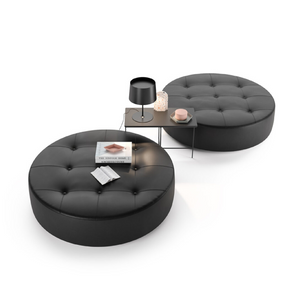 Tufted Round Ottoman | Marac Victor