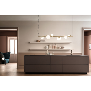 6-Glass Orbs Hanging Lamp | Masiero Posy | Oroa.com