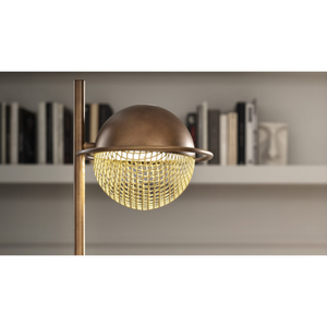 Metal Mesh Sphere Table Lamp | Masiero Iglù
