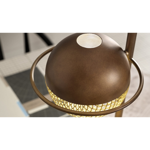 Metal Mesh Sphere Table Lamp | Masiero Iglù