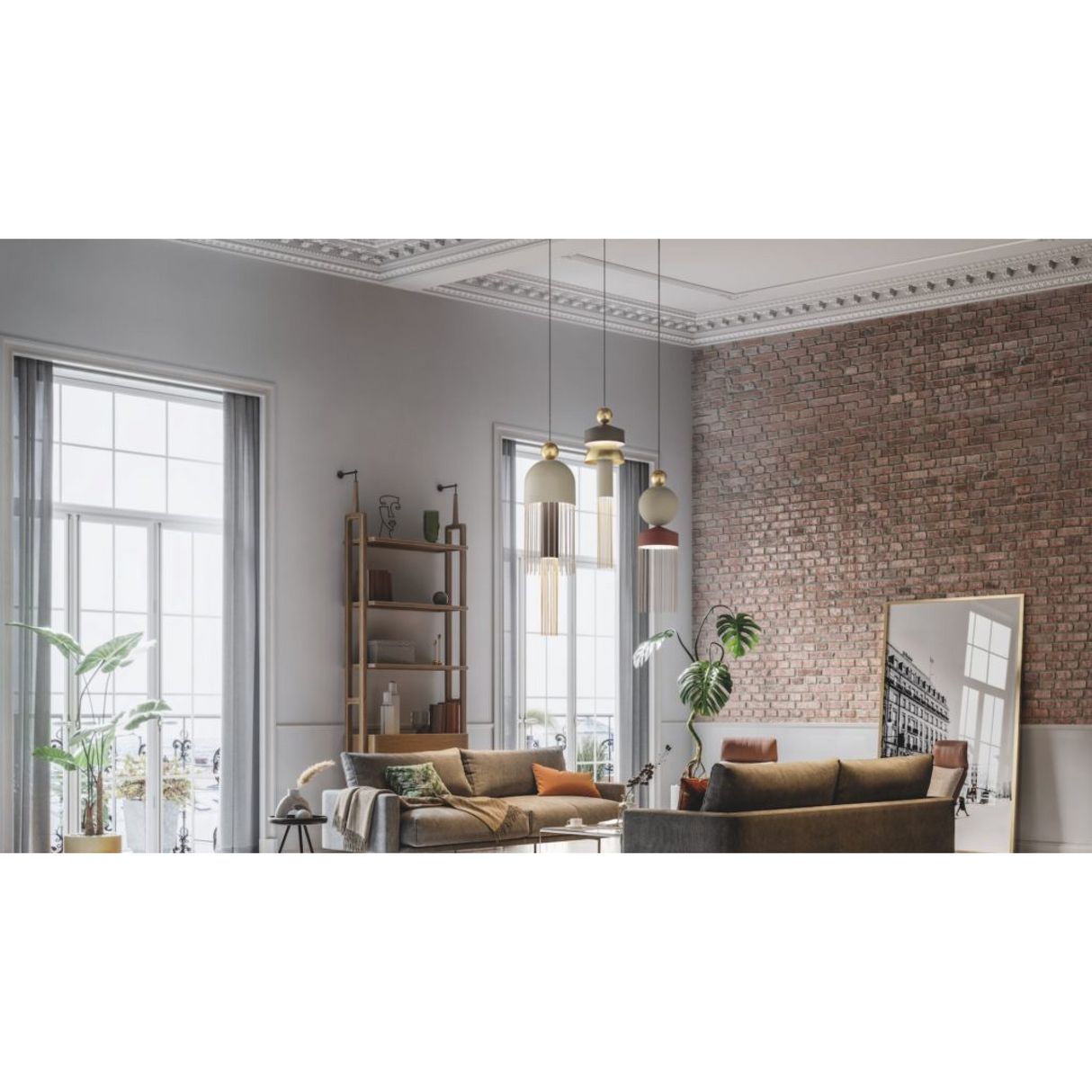 Orb Accent Hanging Lamp | Masiero Nappe XL3
