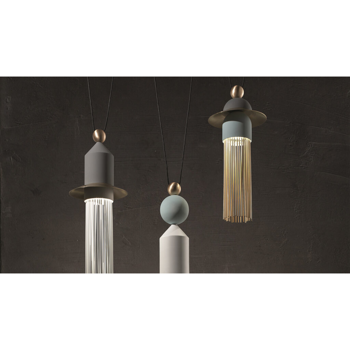Orb Accent Hanging Lamp | Masiero Nappe XL3