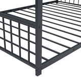 Full Size Metal House Bed | OROA Kids