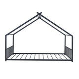 Full Size Metal House Bed | OROA Kids