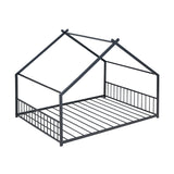 Full Size Metal House Bed | OROA Kids