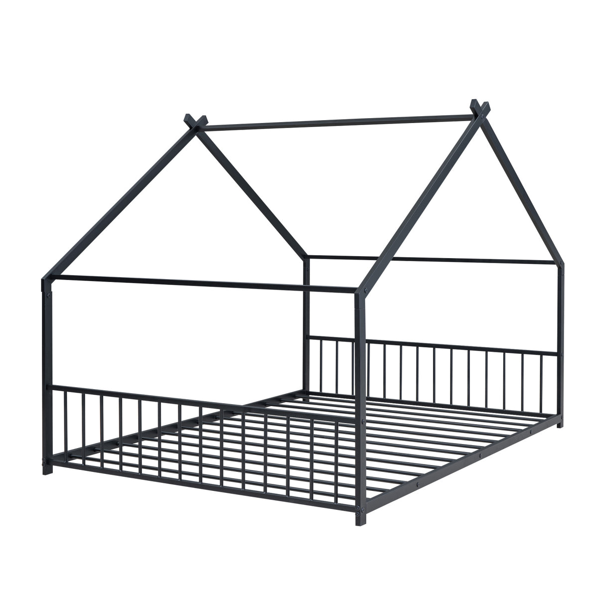 Full Size Metal House Bed | OROA Kids