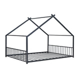 Full Size Metal House Bed | OROA Kids