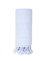 Milos Baby Blue Sand Free Beach Towel - OROA