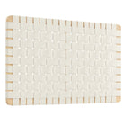 Weave Wall-Mount Vegan Leather Twin Headboard - OROA