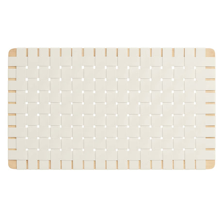 Weave Wall-Mount Vegan Leather Twin Headboard | OROA