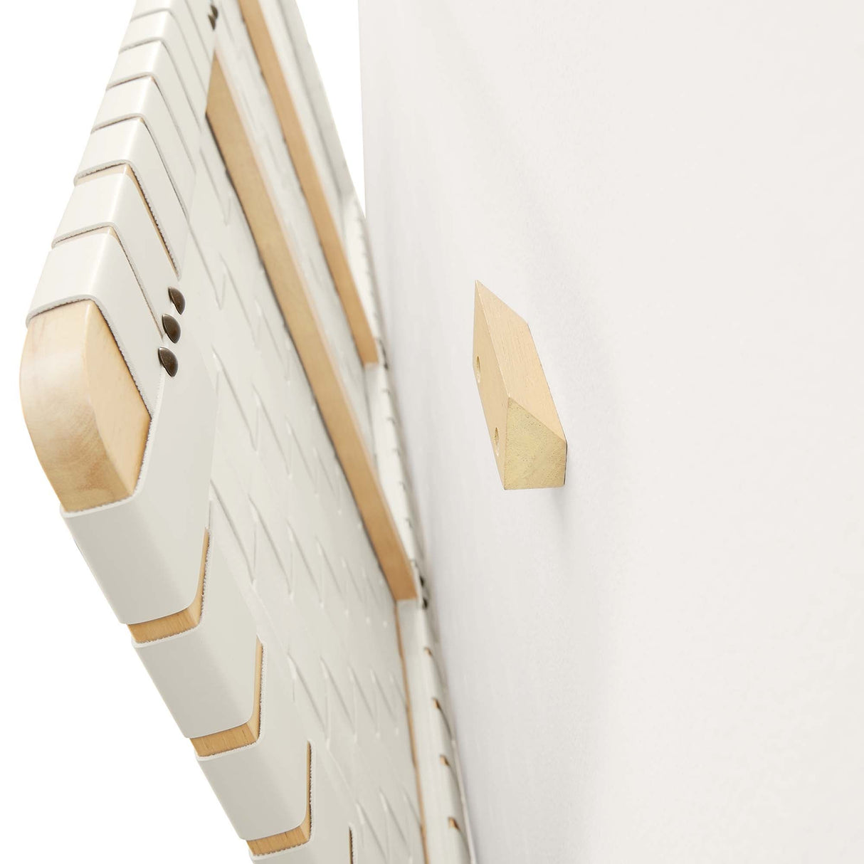 Weave Wall-Mount Vegan Leather Twin Headboard - OROA
