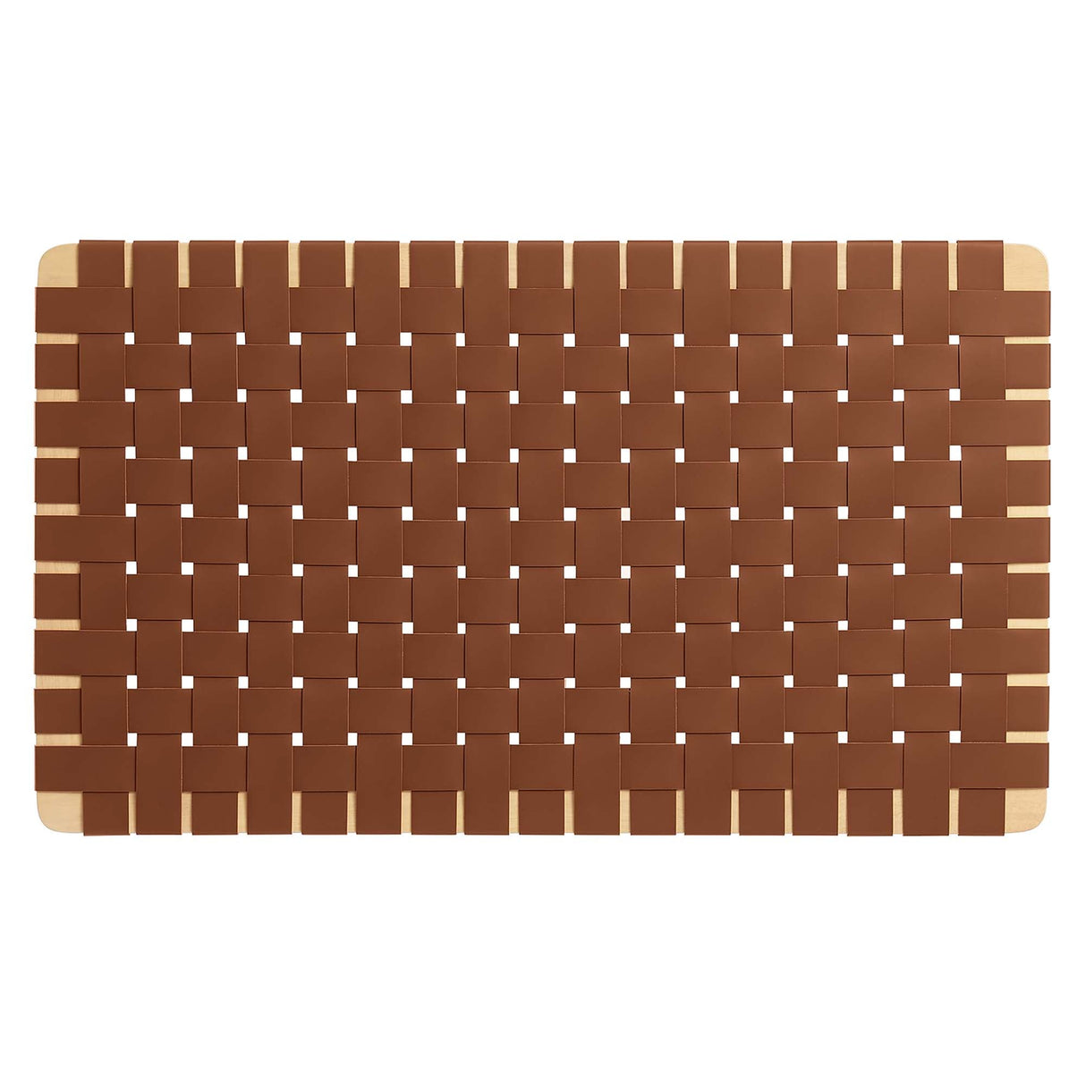 Weave Wall-Mount Vegan Leather Twin Headboard - OROA