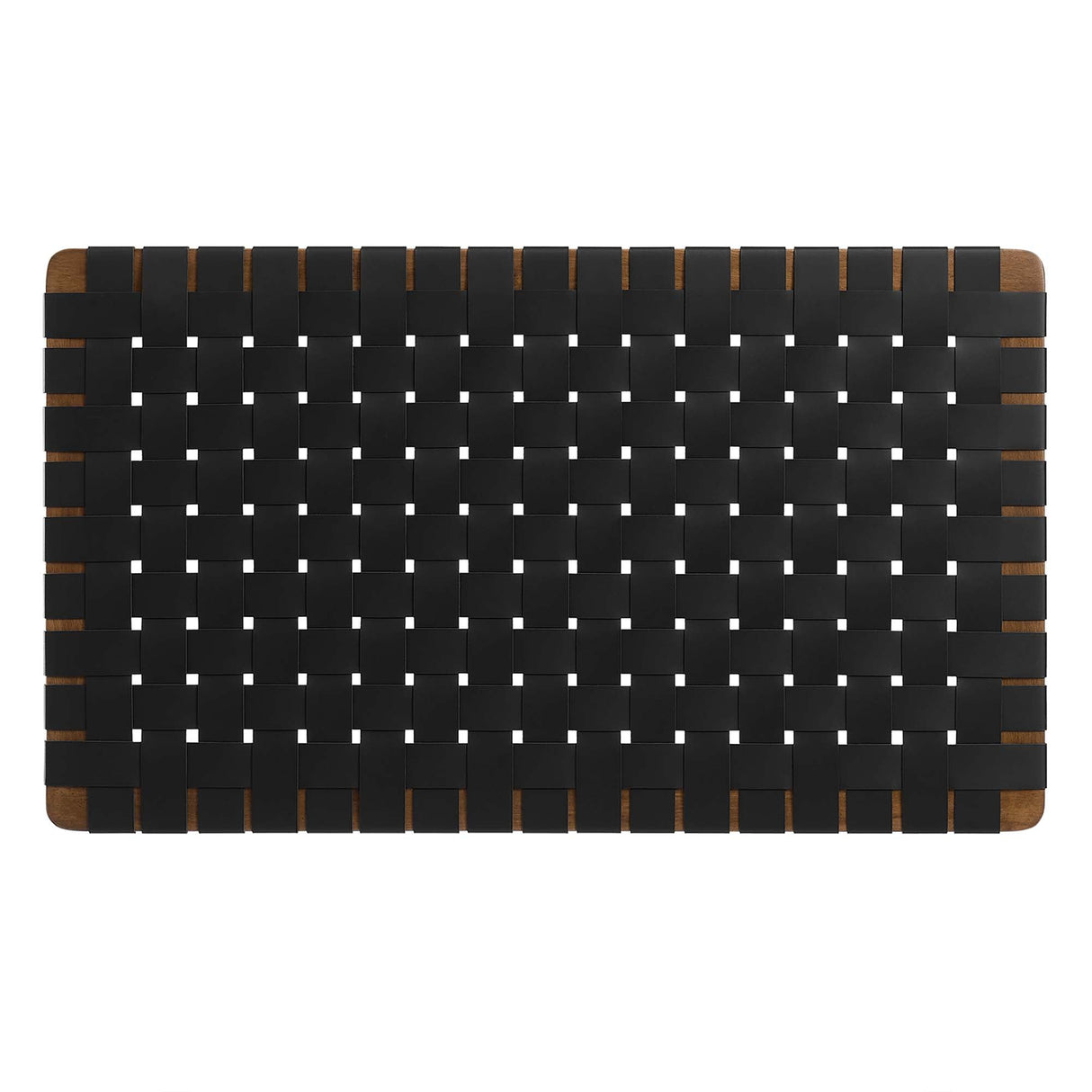 Weave Wall-Mount Vegan Leather Twin Headboard - OROA