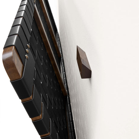 Weave Wall-Mount Vegan Leather Twin Headboard | OROA