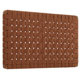Weave Wall-Mount Vegan Leather Twin Headboard - OROA