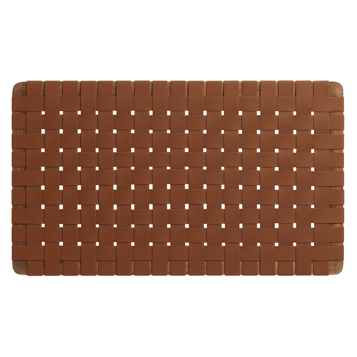Weave Wall-Mount Vegan Leather Twin Headboard - OROA