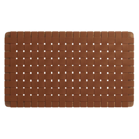 Weave Wall-Mount Vegan Leather Twin Headboard | OROA