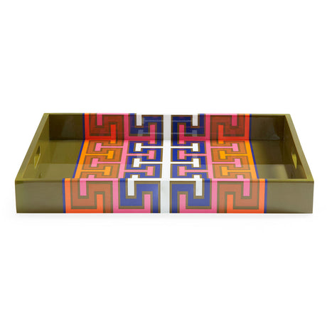 Patterned Lacquer Tray | Jonathan Adler Madrid | Oroa.com