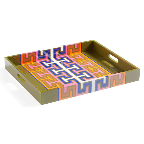Patterned Lacquer Tray | Jonathan Adler Madrid | Oroa.com