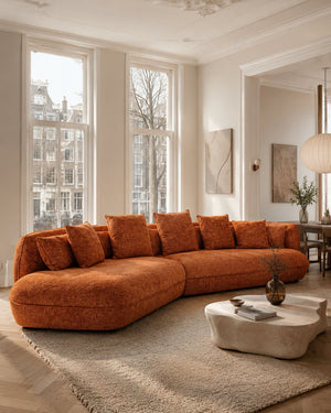   Modern Minimalist Sofa orange - www.oroa.com | Oroa.com