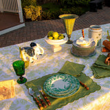 Monsoon Verdant Dinner Plate - Set of 4 (+1 Bonus Plate)